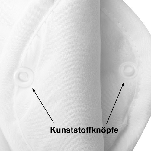 4 Jahreszeiten Steppdecke Komplettset Bettdecke 135x200cm Kissen 80x80cm 1000gr - Bild 4 von 10