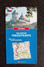 B&ouml;hmen- Die gro&szlig;e Freizeitkarte, Ma&szlig;stab 1:500 000