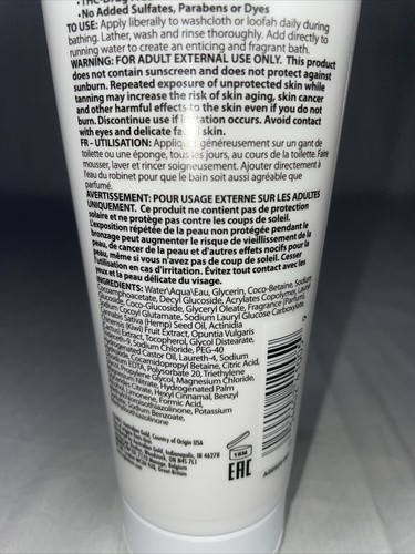 NEW Australian Gold Hemp Nation Kiwi & Cactus Water Moisturizing BODY WASH 8oz - 第 4/5 張圖片