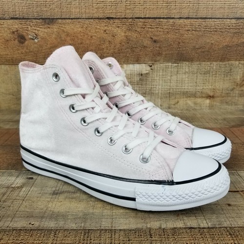 Converse Velvet Hi Top Women Sz 9.5 