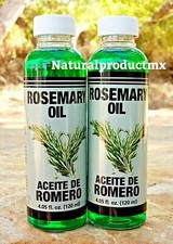  2 Aceite de Romero   Rosemary Oil Body Facial Aromatherapy 4.05oz by Plantimex