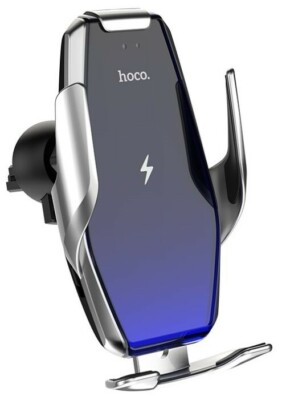 Wireless Automatic Clamping Smart Sensor Car Phone Holder Fast Charger Mount 