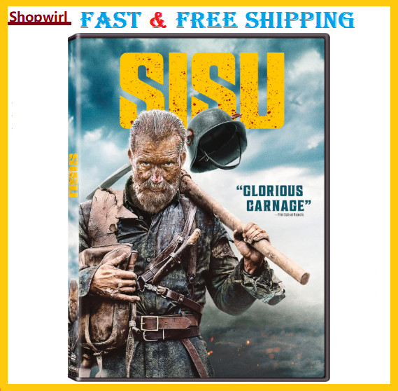 Sisu (DVD 2023) Brand New Sealed - FREE SHIPPING!!!