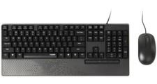 Image of Rapoo NX2000 Wired Mouse and Keyboard for Desktop and Laptop UK Layout QWERTY