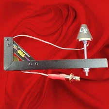 Diy TB8 drum trigger, Black, 2 zone, by Convertible Percussions