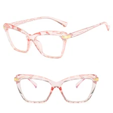 Cat Eye Anti-blue Light Optical Glasses For Women Clear Lens Glasses Frames New
