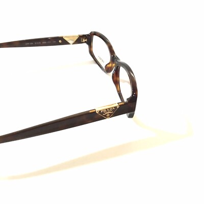 Prada Eyeglasses VPR 10N Brown/Tortoise AB6-1O1 Size 51mm Optical