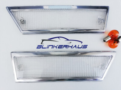 WEISSE Blinker Blinkergläser Citroen GS Break Pallas Birotor 1970-1979