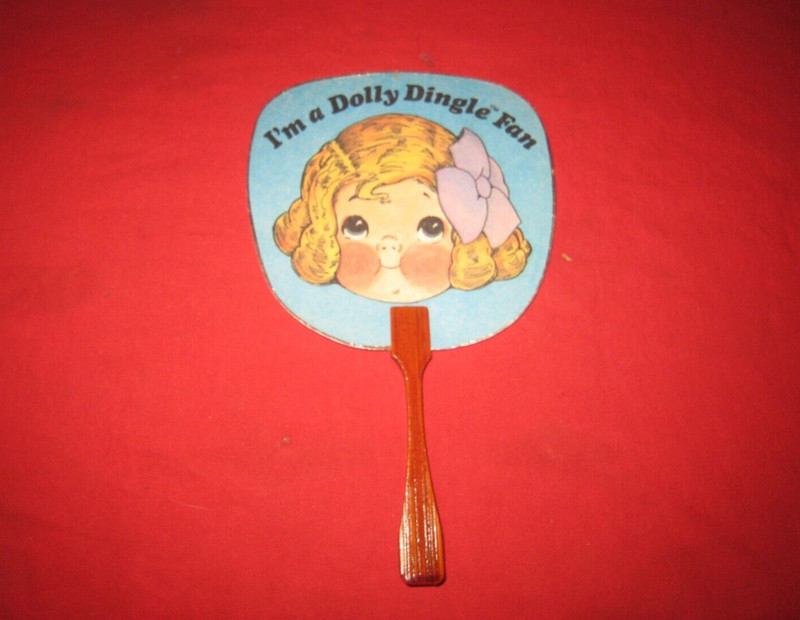 Vintage Dolly Dingle Fan, Campbell Soup