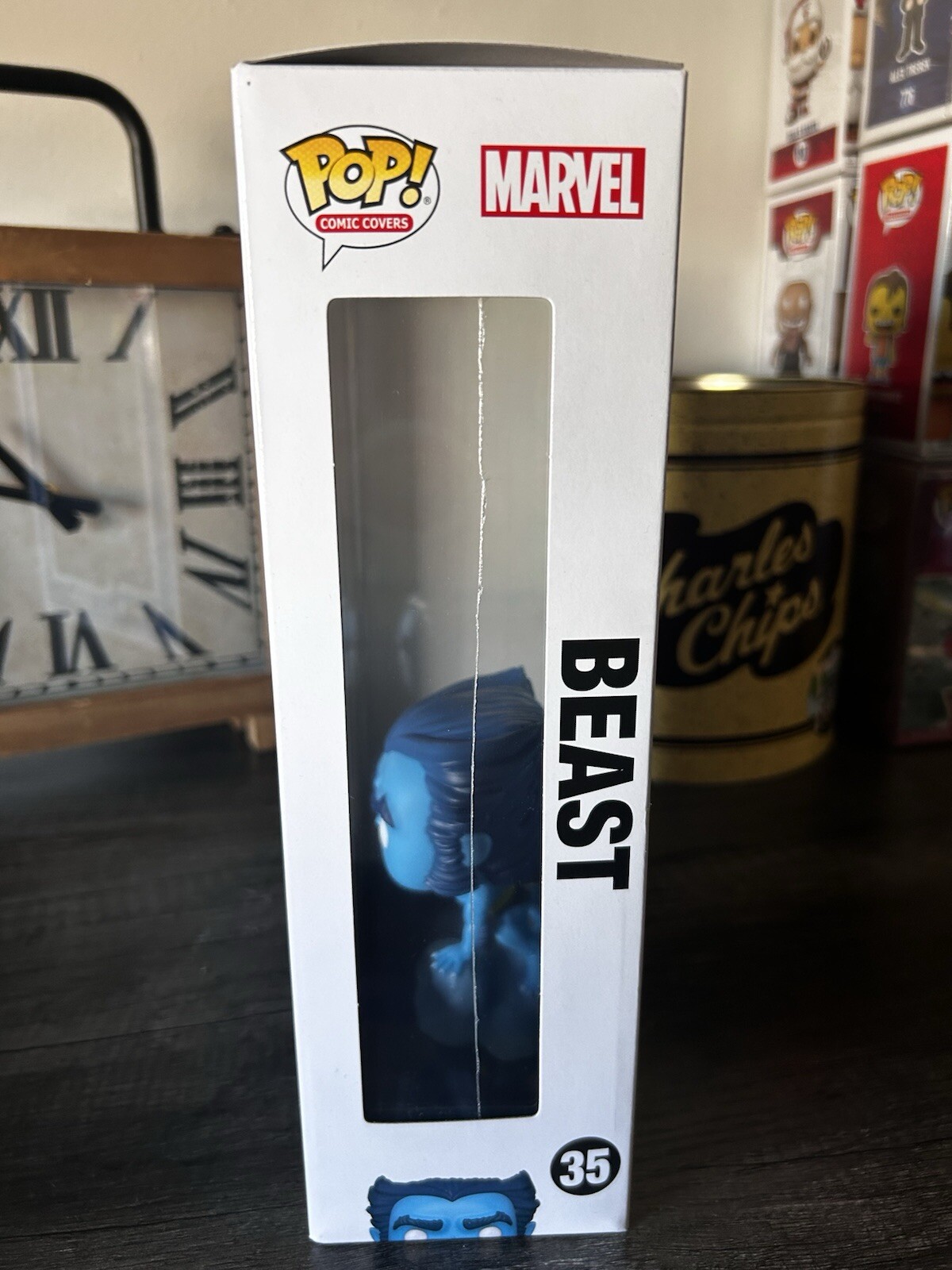 Pop 35 Xmen Beast Funko Signed By Kelsey grammer Pop #35 Big Box Signed In ...