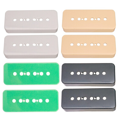 P90 Soapbar Tonabnehmer Abdeckungen Single Coil 4 Farben für Gitarren