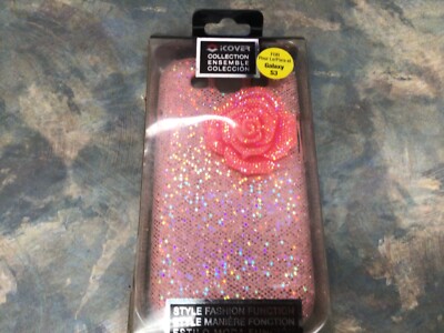 Icover Collection Style Fashion Function For Galaxy S3 Phone Case With Rose