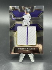 2022 Panini Select Colton Welker RC #RJS-CW Patch