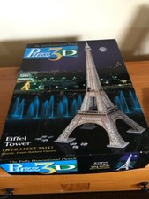 3-D Eiffel Tower Puzzle by Milton Bradley