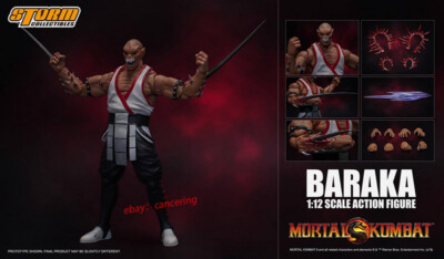 Storm Toys 1/12 Mortal Kombat - BARAKA Collectible Action Figure