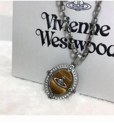 Vivienne Westwood Necklace Gunmetal 42cm NO BOX | eBay