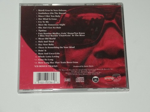 Mardi Gras in Baton Rouge - Professor Longhair (CD 1991) Near Perfect Condition - Picture 9 of 9