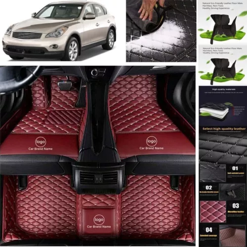 For Infinity QX30 QX50 QX56 QX60 Car Floor Mats All Weather Luxury Custom Mats - Picture 17 of 37