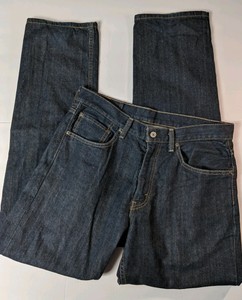 Levis 550 para hombre W33 L34 Original Relaxed Fit pierna recta Jeans Denim  Oscuro | eBay