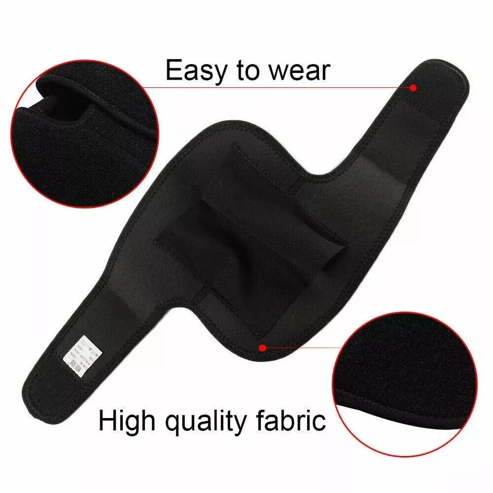 Manga de codo soporte ajustable brazo artritis tendinitis alivio del dolor Foto 2 de 4