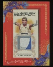Meb Keflezighi 2010 Topps Allen & Ginter relic NYC Boston AGR-MK 2-color Patch