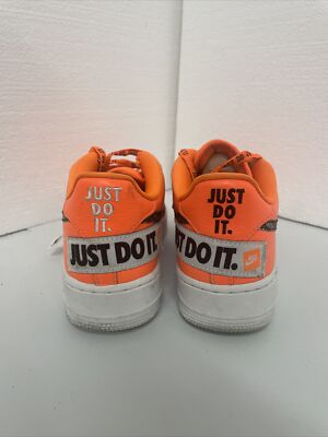Nike Air Force 1 One Low JDI PRM Just Do It Orange White  display picture 1