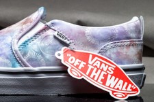 VANS ASHER HEART TIE DYE shoes for girls, NEW AUTHENTIC, US size YOUTH 5