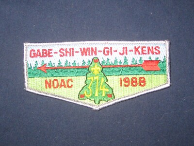 Gabe-Shi-Win-Gi-Ji-Kens 374 s6 NOAC 1988 flap TP1
