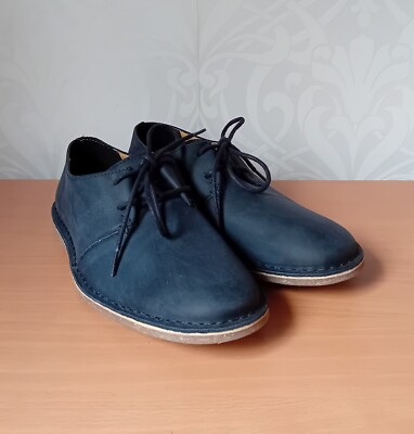 Clarks Baltimore Lace mens navy leather shoes UK NEW UK