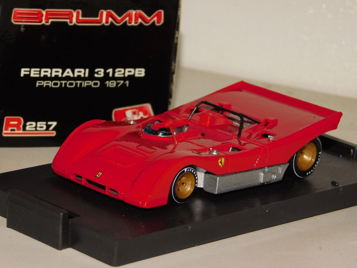 BRUMM Ferrari 312PB 1/43 スケール FERRARI 312PB PROTOTIPO 1971 BRUMM R257 1:43 | eBay