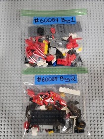 Retired Lego Set 60084 Lego City Racing Bike Transporter (100%complete) W/Manual