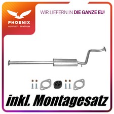 Hyundai Getz 1.1 1.4 (2005-2009) Mittelschalldämpfer Auspuff Mit E-Prüfzeichen