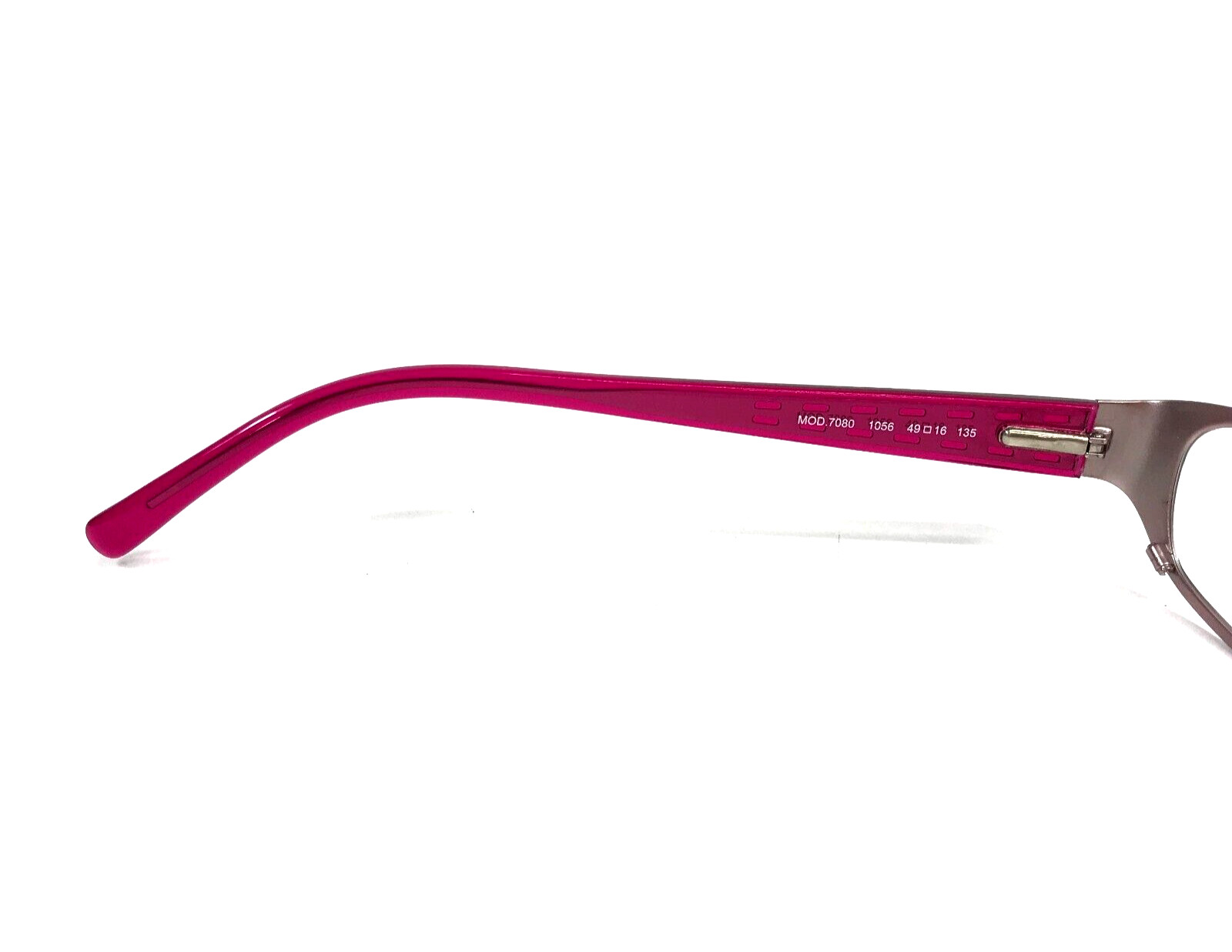 Versus by Versace Eyeglasses Frames MOD.7080 1056 Pink Oval Full Rim 49-16-135 thumbnail 8