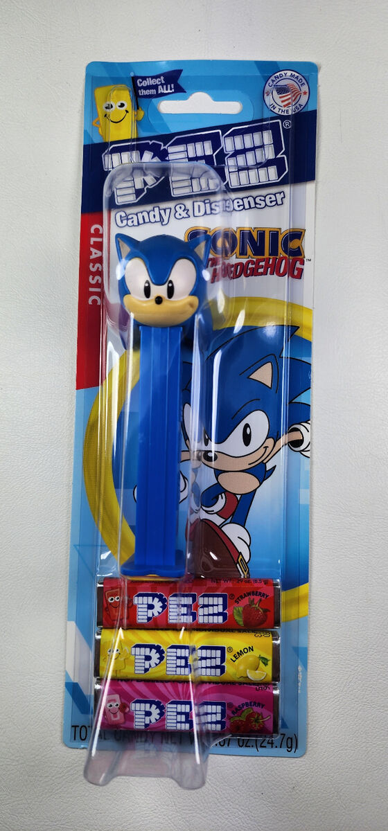 Sonic PEZ Dispenser & Candy, Sonic the Hedgehog