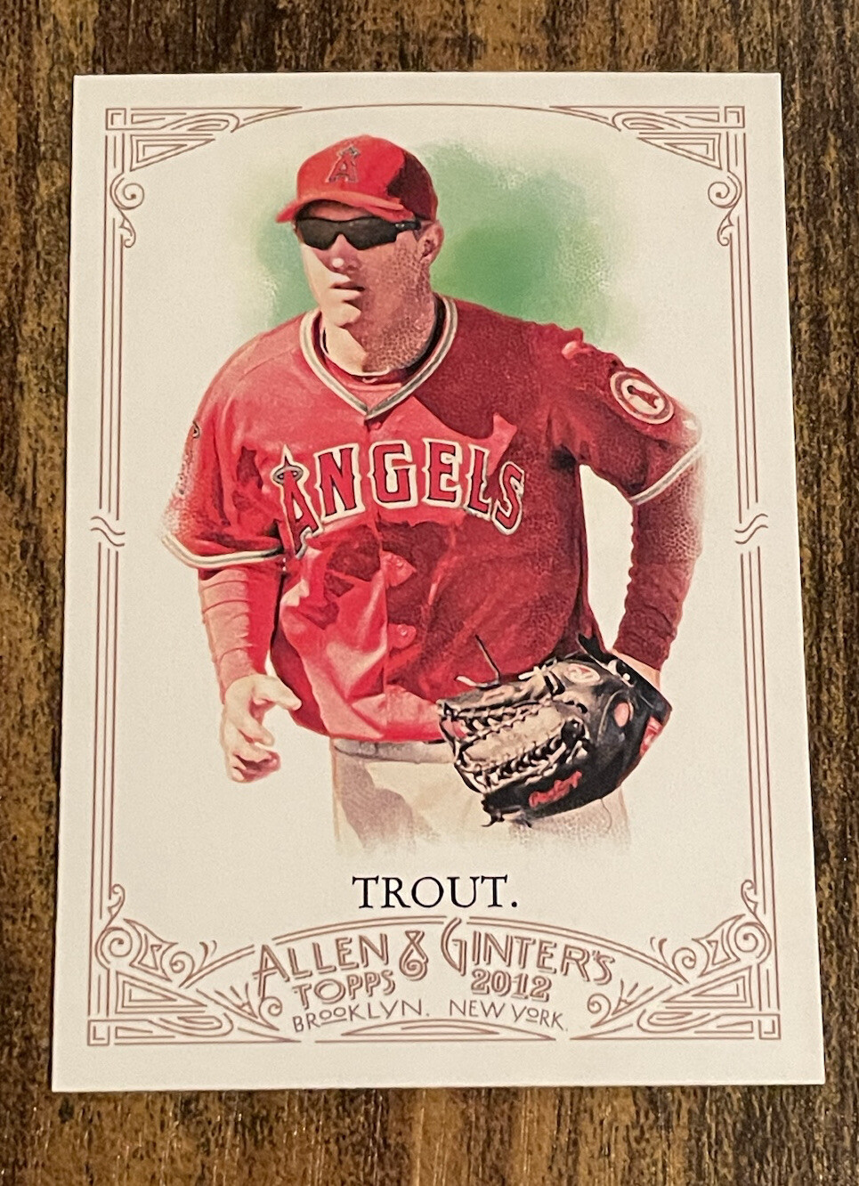 2012 Topps Allen & Ginter Mike Trout #140 - b