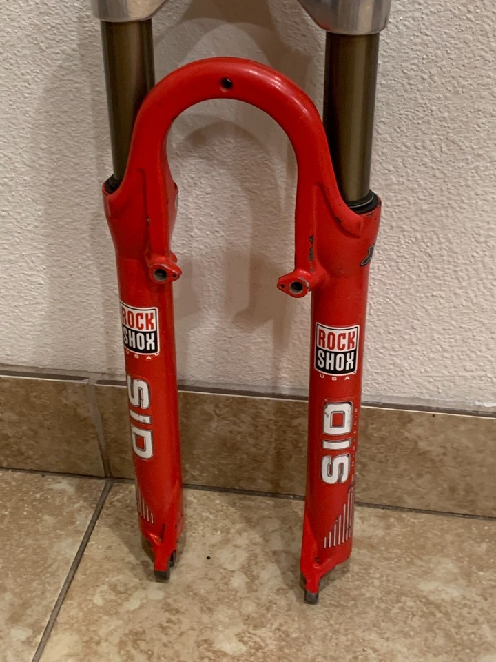 Fourche Avant RockShox SID XC Hydra Air 26" 100mm - Pour VTT - Tube 1 1/8" - Occasion Bon état