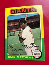 1975 Topps #79 Gary Matthews  Giants