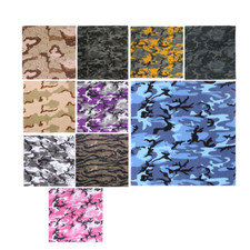 Rothco Jumbo 27" x 27" Camouflage Cotton Biker Army Bandana  4347