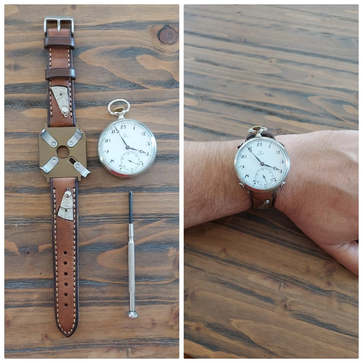 Pocket Watch to Wrist Watch eBay