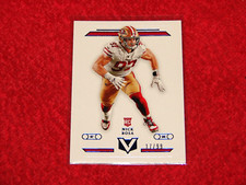 NICK BOSA 49ERS 2019 VERTEX RC #11 BLUE PARALLEL 17/99 (CD286)