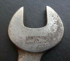 Vintage Armstrong 3/4'' x 11/16'' Double Open End Wrench 1029-B Made in U.S.A. — photo 5