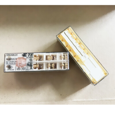 5PCS TYCO Schrack SR6A6K24 24VDC Safety Relays 14 Pins 8A 250VAC