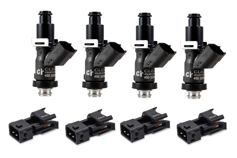 Set of 4 Injectors 450cc HIGH FLOW Racing fit CIVIC INTEGRA 96-2001 B D H series