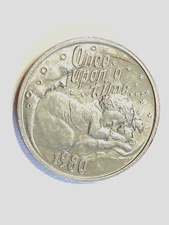 Krewe Of Alla New Orleans Mardi Gras Once Upon A Time 1980 Aluminum Token