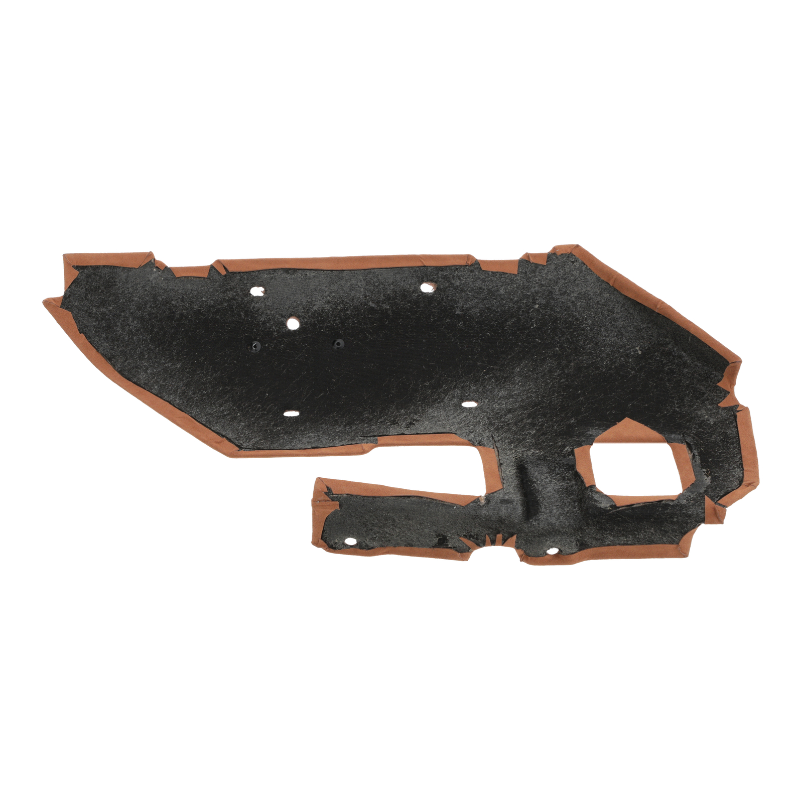 GENUINE FERRARI Right Side Under Dashboard Shield Saddle Leather OEM 83120429