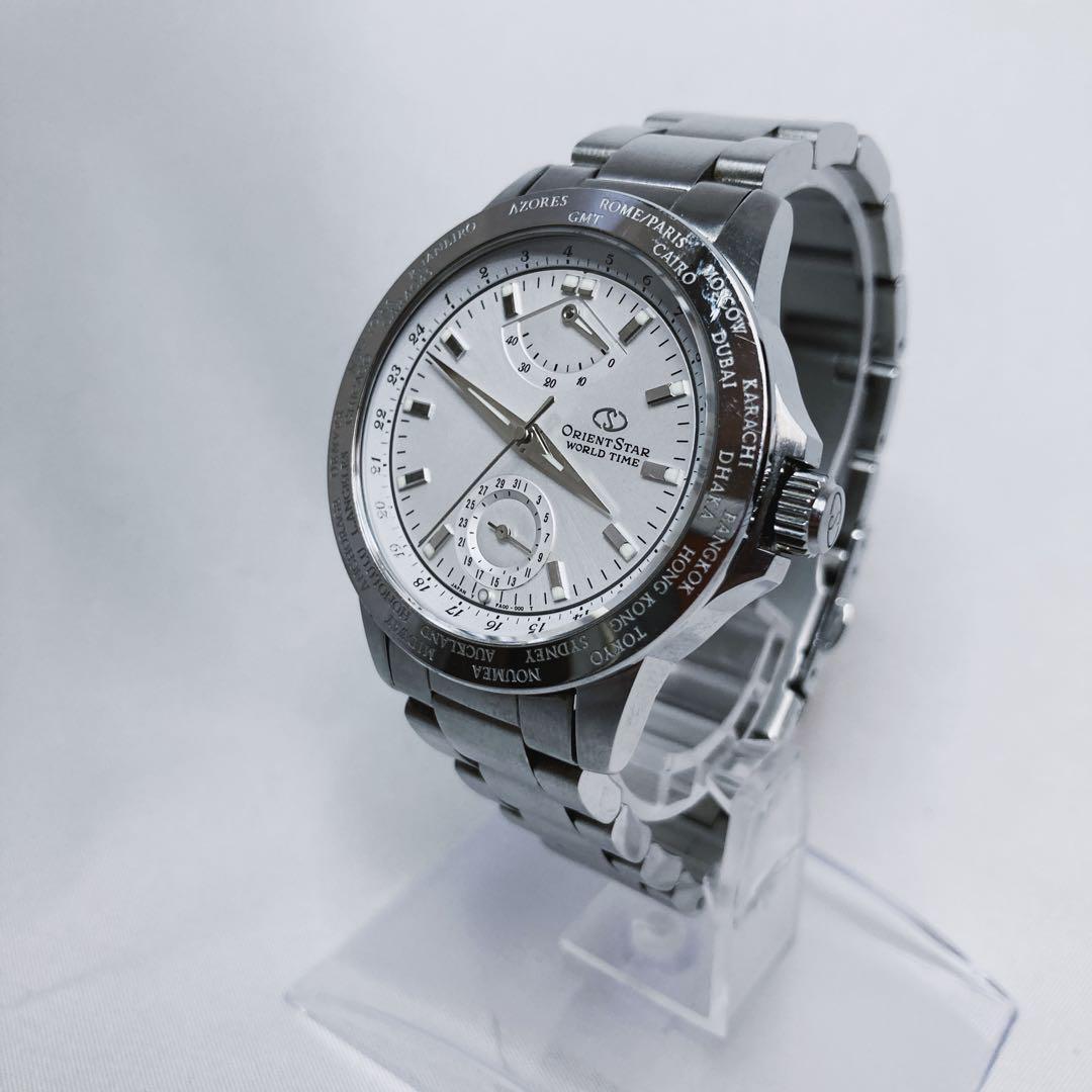 Orient Star World Time FA00-CA Automatic White Dial Back Orient Star World Time FA00-CA Automatic White Dial Back
