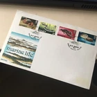 Jersey Channel Islands First Day Cover FDC 1973 Marine Life FDC  CLEAN