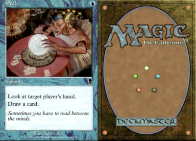 Magic the Gathering -MTG- Peek