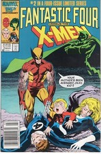 Marvel Comics Fantastic Four Versus The X-Men Volume 1 Book #2 VF+