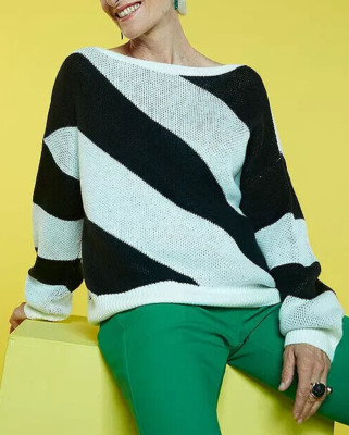 Freemans Abstract Stripe Jumper Size 8 RRP £45